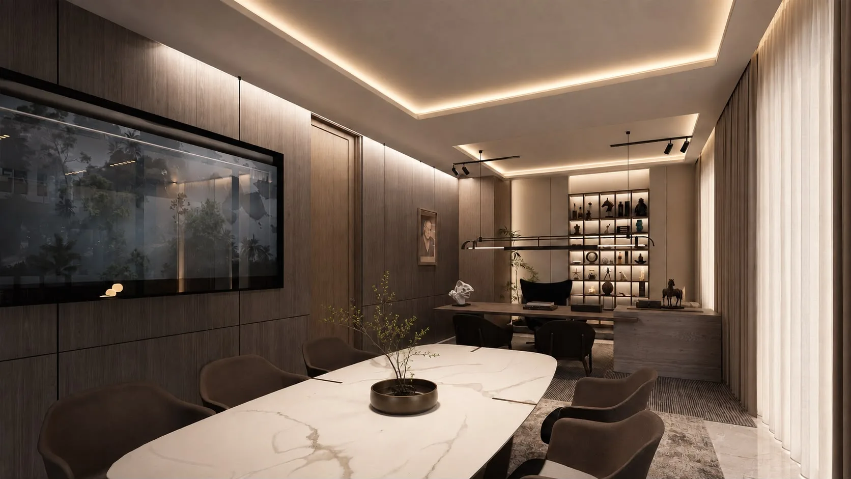 Private room of the store