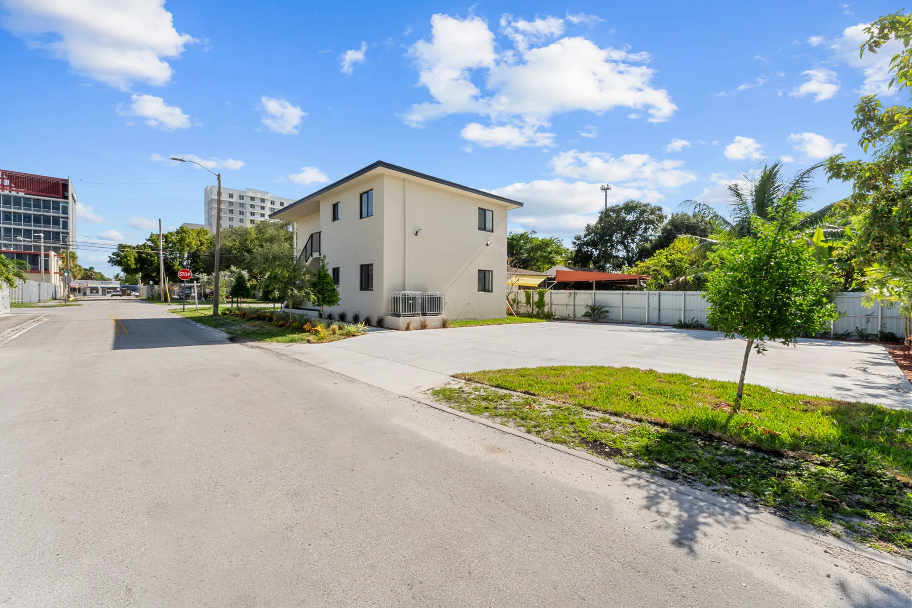 Residential Duplex 3710 from the corner